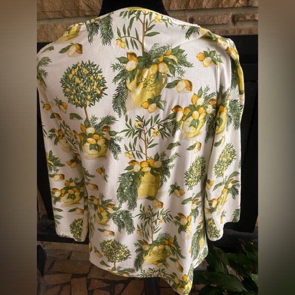 Talbots cotton long sleeve tee; Large🌻 - Picture 2 of 3